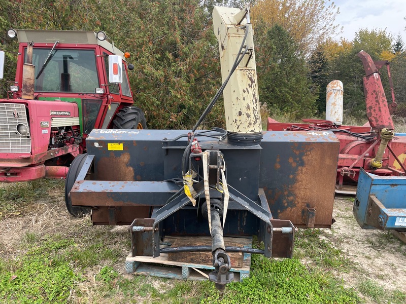 Miscellaneous  Buhler Allied 8ft Snow Blower | Double Auger | Hydraulic Tip + Chute Photo