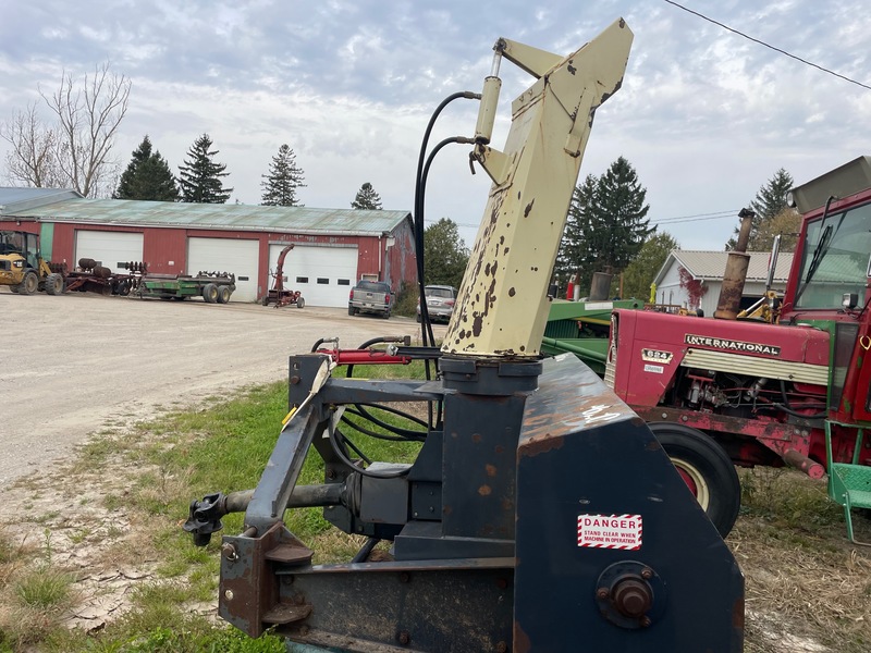 Miscellaneous  Buhler Allied 8ft Snow Blower | Double Auger | Hydraulic Tip + Chute Photo