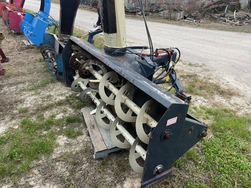 Miscellaneous  Buhler Allied 8ft Snow Blower | Double Auger | Hydraulic Tip + Chute Photo