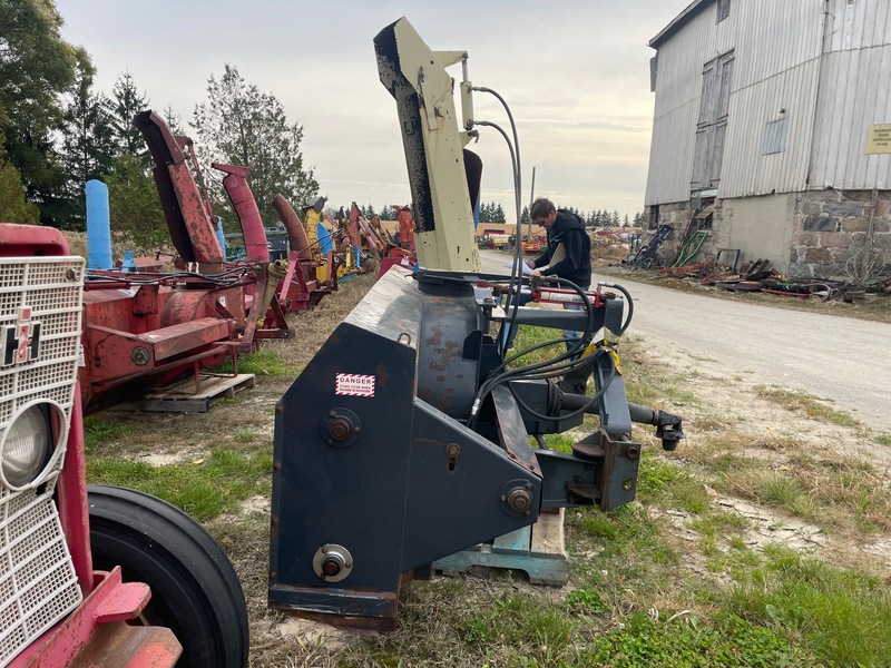 Miscellaneous  Buhler Allied 8ft Snow Blower | Double Auger | Hydraulic Tip + Chute Photo