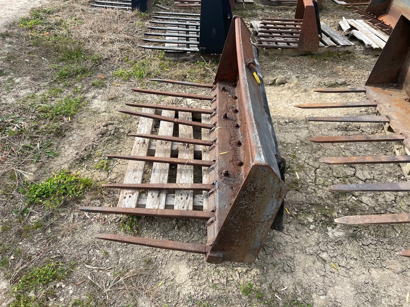 Attachments  5ft Manure Bucket | Skid Steer + Quick Attach Photo