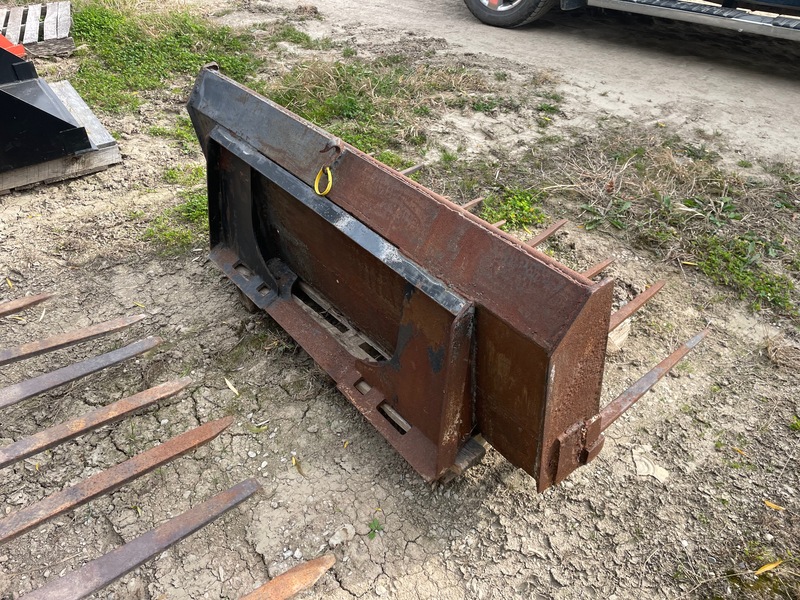 Attachments  5ft Manure Bucket | Skid Steer + Quick Attach Photo