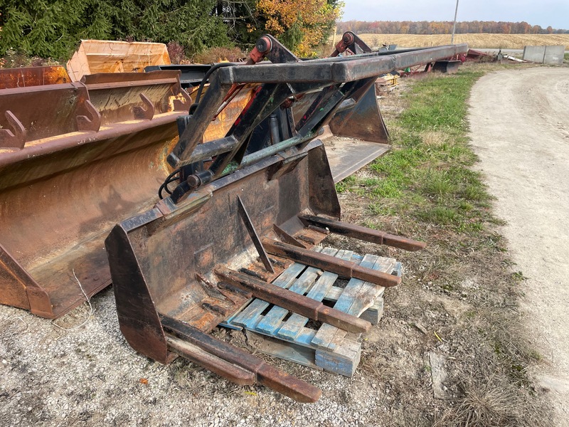 Frey Grapple Bucket for Brush or Logs