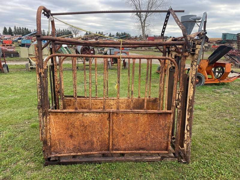 Cattle Chute With Head Gate