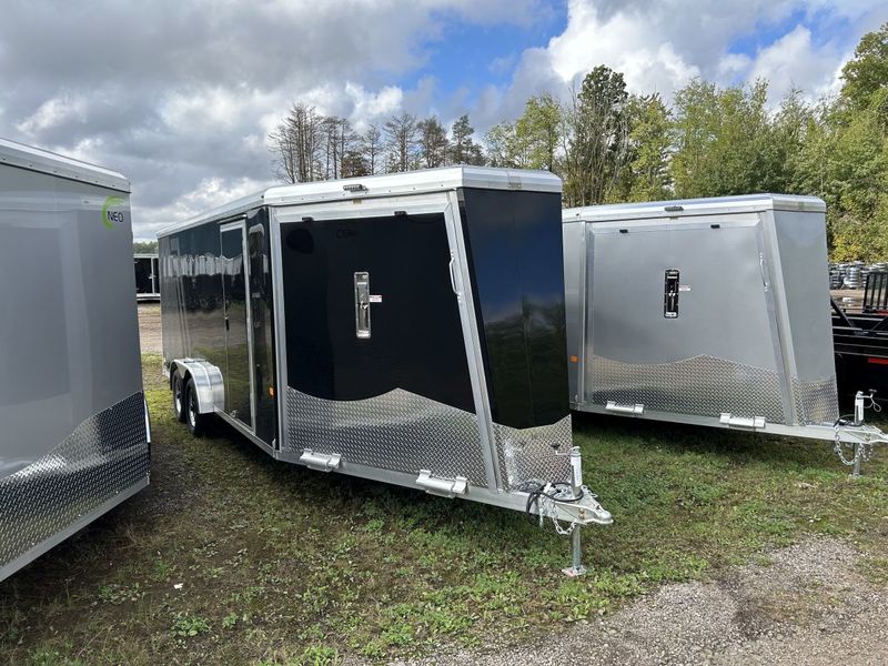 2025 NEO NAS-X 7.5'x23' Aluminum Snowmobile Trailer