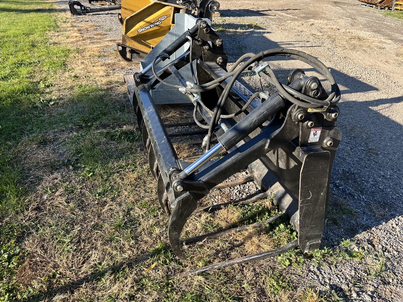 HLA 72” Grapple Attachment for skid steer qtach