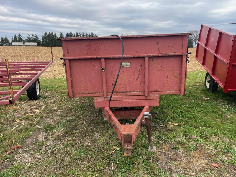 Wagons  Weber Super Tilt | Hydraulic Dump Box + Removable Sides | 6.5ft x 14ft Photo