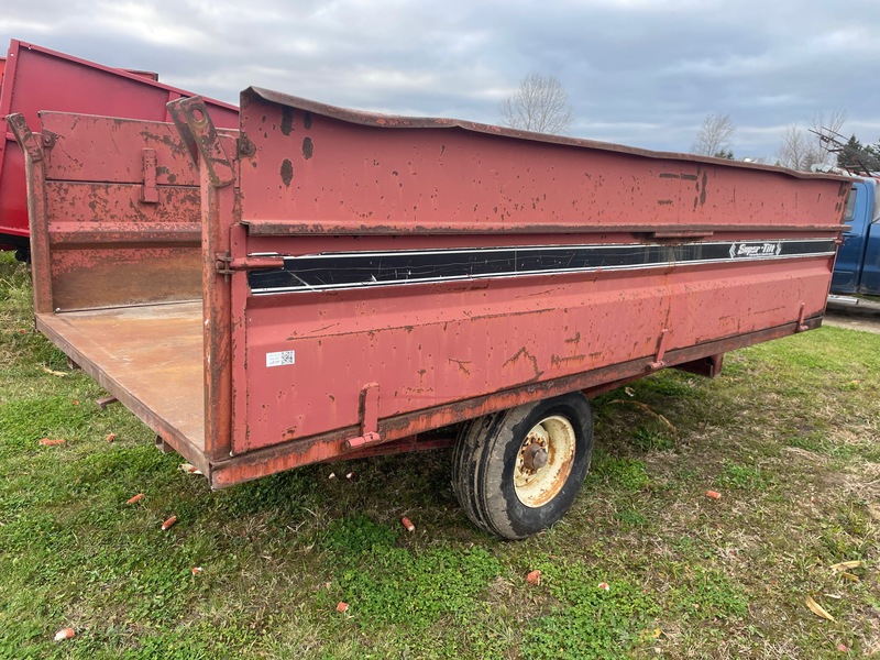 Wagons  Weber Super Tilt | Hydraulic Dump Box + Removable Sides | 6.5ft x 14ft Photo