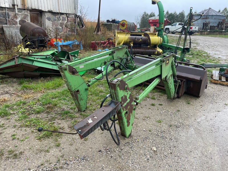 Tractors  John Deere 240 Loader | Quick Attach | Bucket + Mounting Brackets Photo