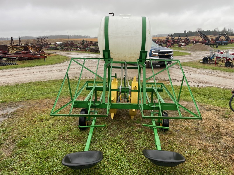 Chemical/Fertilizer Application  2 Wheel Water Wheel Transplanter - 3 Point Hitch Photo