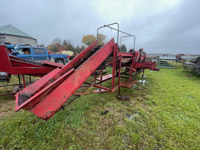 Vegetable Equipment  Double Potato Grader + Conveyer Photo