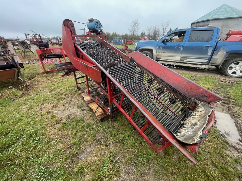 Potato Grader With Chains