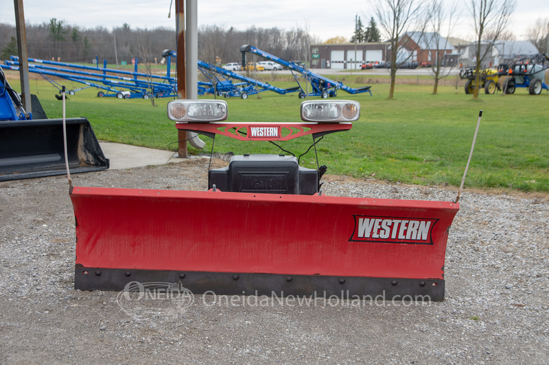 2012 Western HTS 7.5' Straight Blade Snowplow