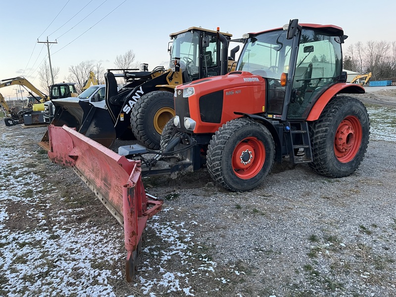 Kubota M6.101 Tractor w/Snow Plow 