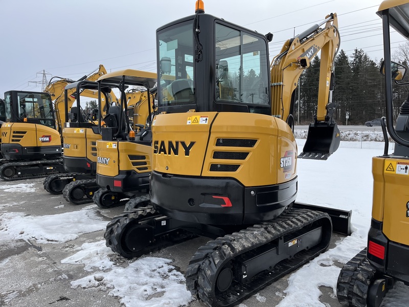 Sany SY35U Mini Excavator- New Model