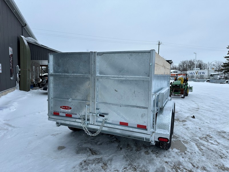 Hydraulic Dump  6.5x12 7 Ton Extended High Side Galvanized Dump Trailer Photo