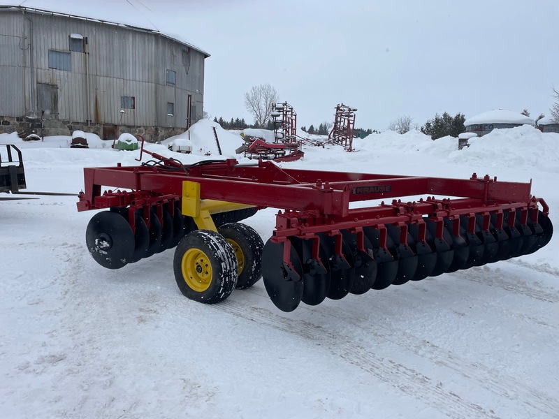 Tillage - Discs  Krause 12ft Offset Disc - NEW 24" Blades Photo