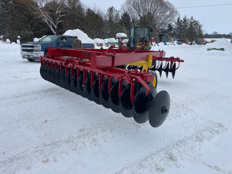 Tillage - Discs  Krause 12ft Offset Disc - NEW 24" Blades Photo