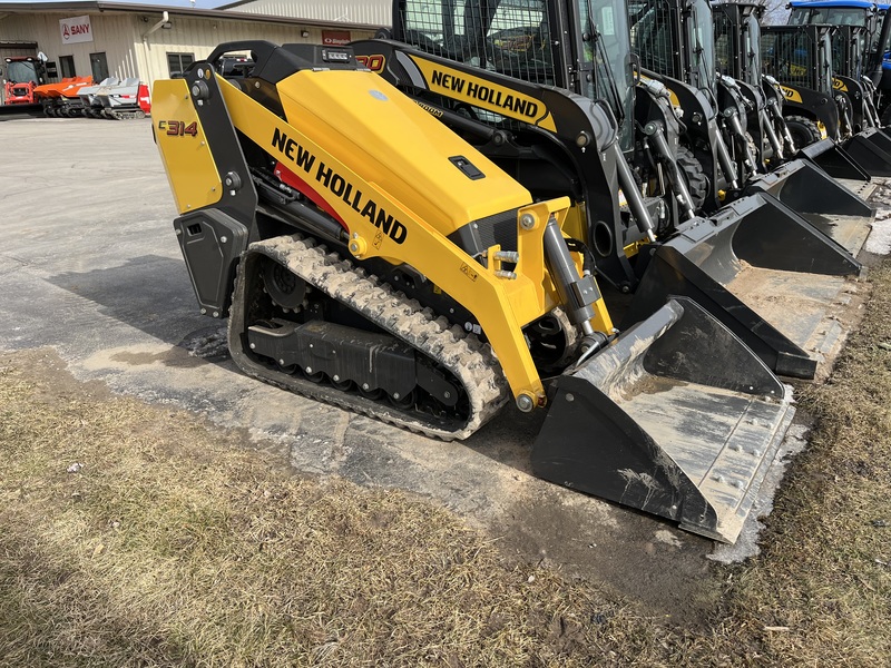 New Holland C314 42” wide track loader 